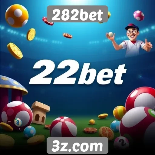 Diversidade de jogos disponíveis na plataforma 282bet